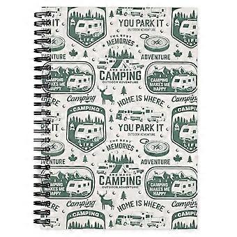 Camping Journal & Rv Reiseloggbok : Campingplass Caravan Holiday Record & Adventure Travel Notebook