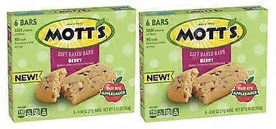 Mott's Soft Baked Bars Berry 2 Pack