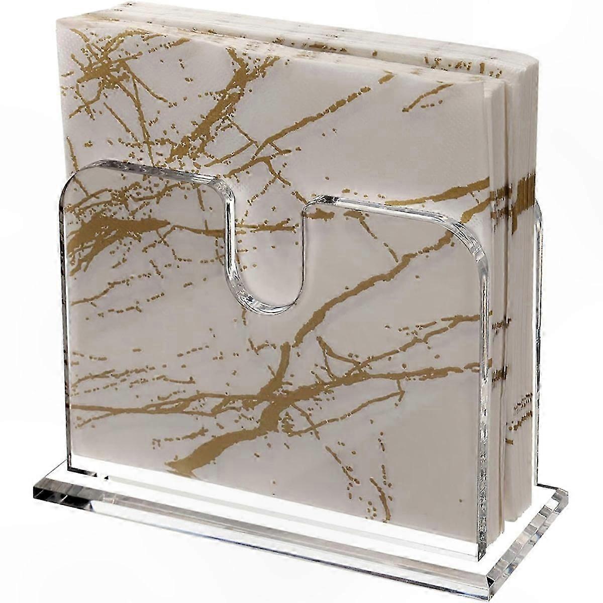 Napkin Holder, Acrylic Dining Table Dispenser