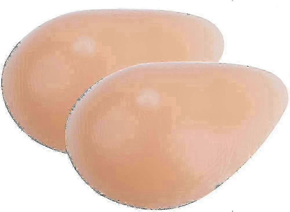 1 Pair Soft Silicone Breast Forms Fake Boobs Prosthetic Breast Forms For Evening