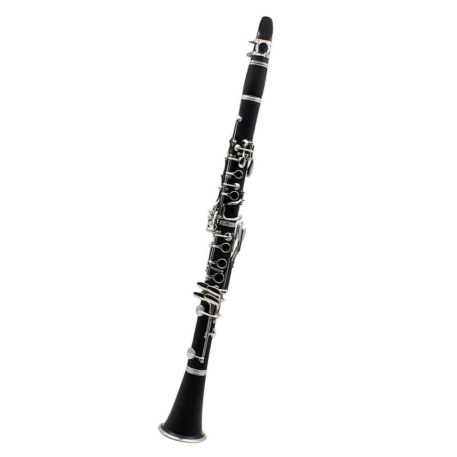 Bb Clarinet for Beginners with Ergonomic Key Placement and Adjustable Thumb Rest