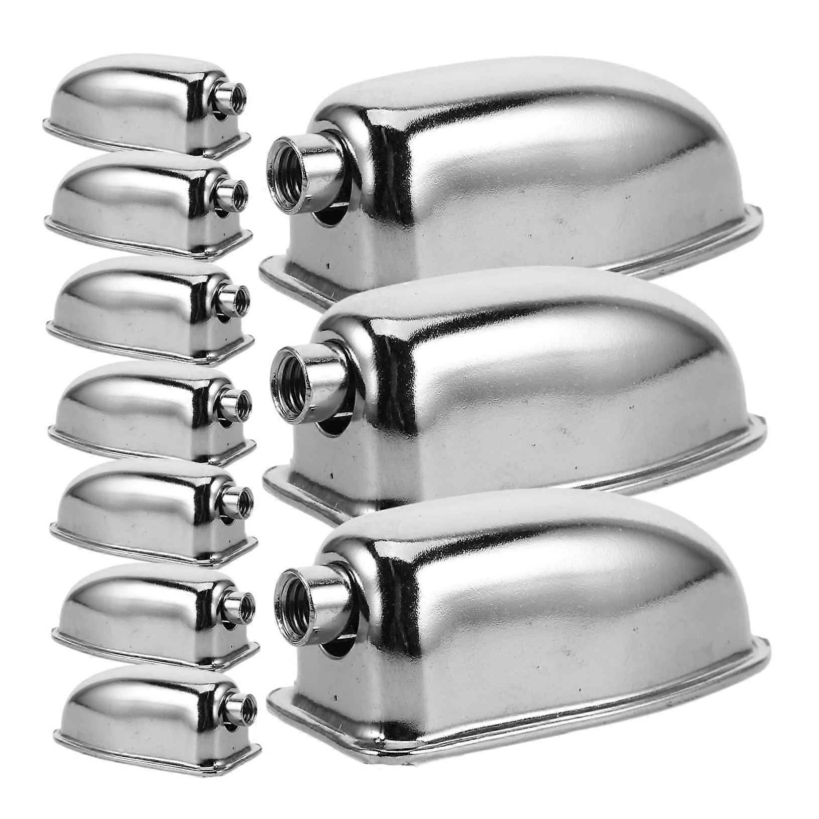 10pcs Single End Snare Drum Lugs Set Metal Drum Hardware Easy Installation Replacement