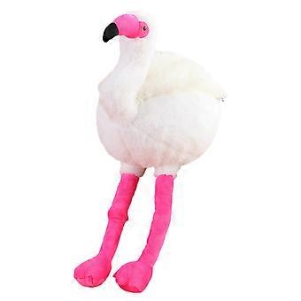 Plush Flamingo Stuffed Animal Soft Round Cuddle Pillow Cute Gift for Kids and Adults