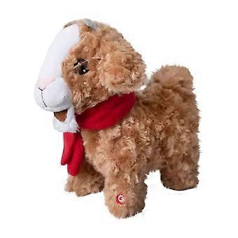 Electric Goat Plush Toy - Soft Goat Stuffed Animal, Unique Plushie Toy Doll Collection for Game Fans, Collectible Gift for Adults, 9-inch