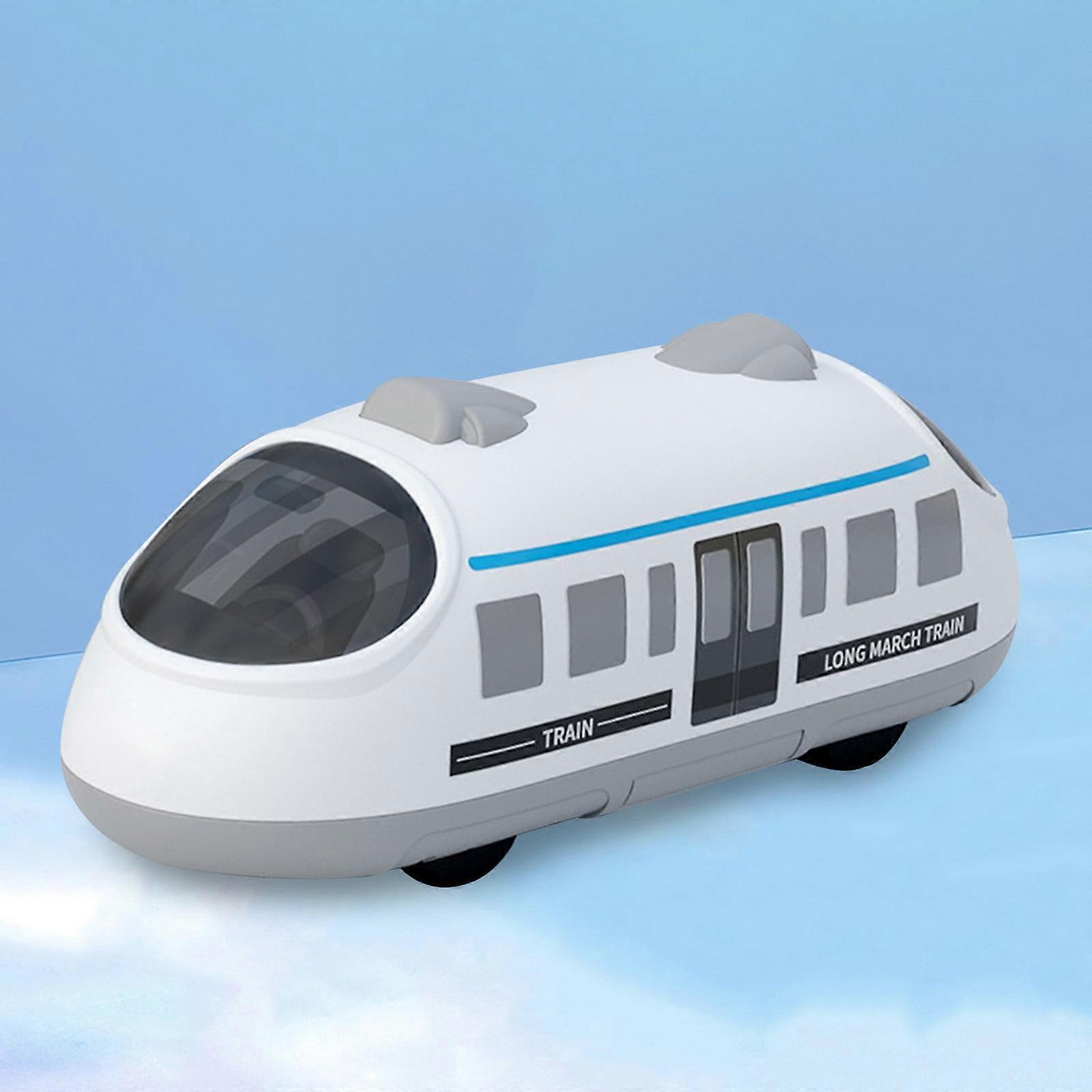 Double-pull High-speed Rail Train Toy EMU Model Simulation Car for Fun Play