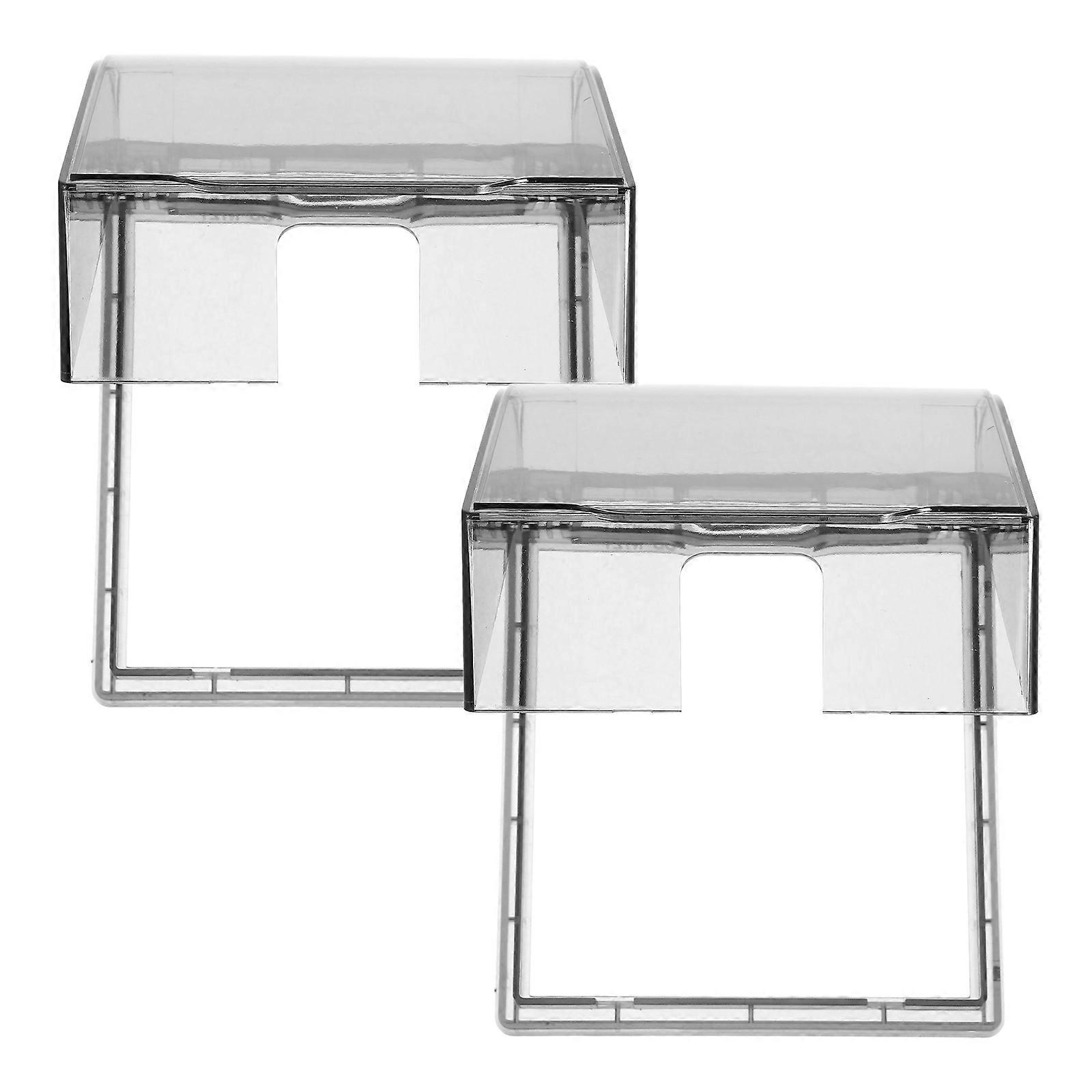 Home Socket Cover Waterproof Splash-Proof Wall Socket Box 4Pcs