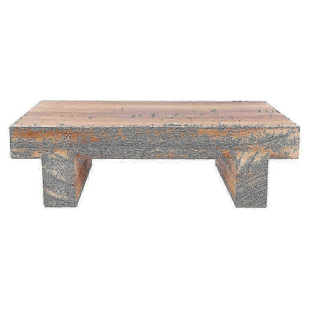 Solid wood step stool for reaching high shelves