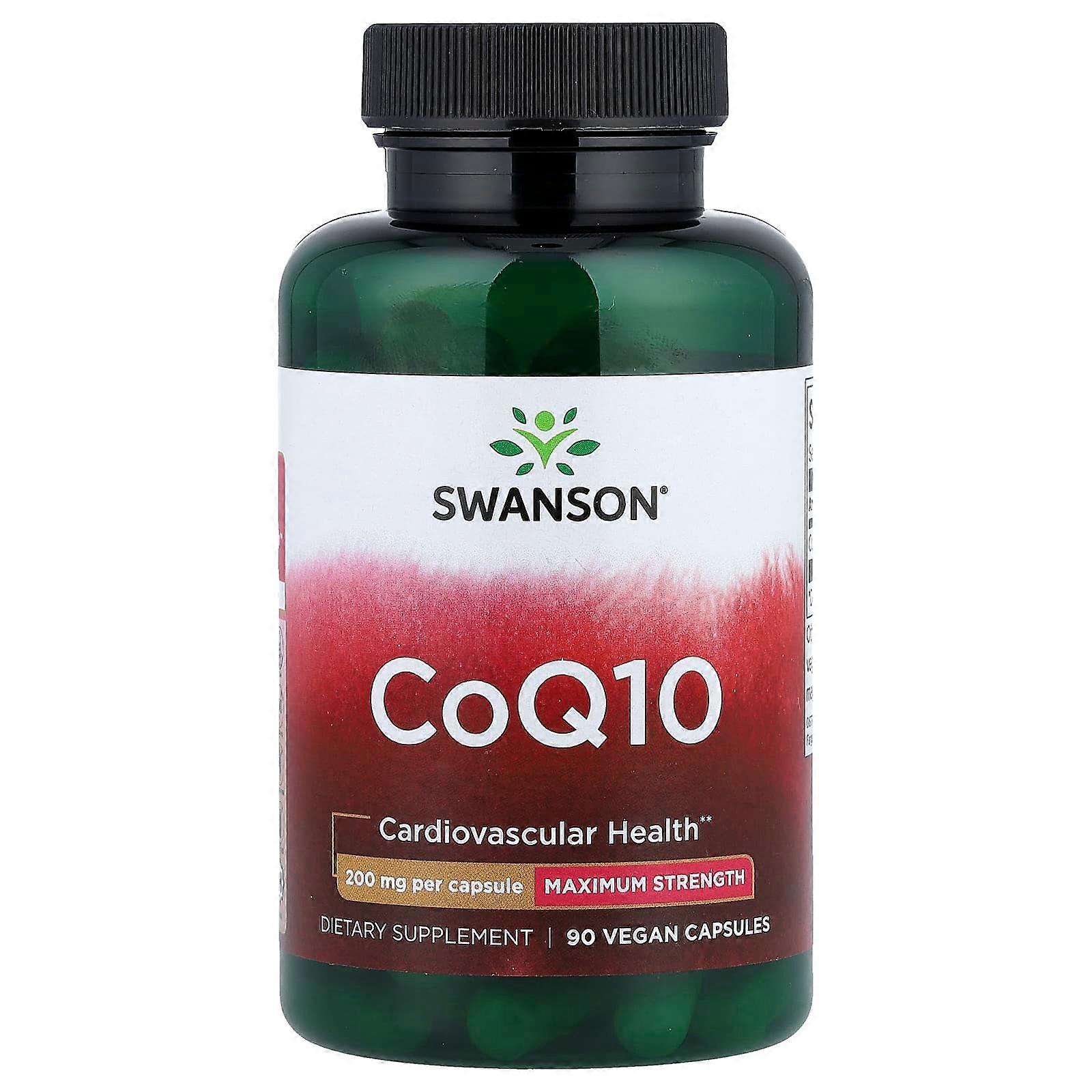 Swanson, CoQ10, 200 mg, 90 Capsules