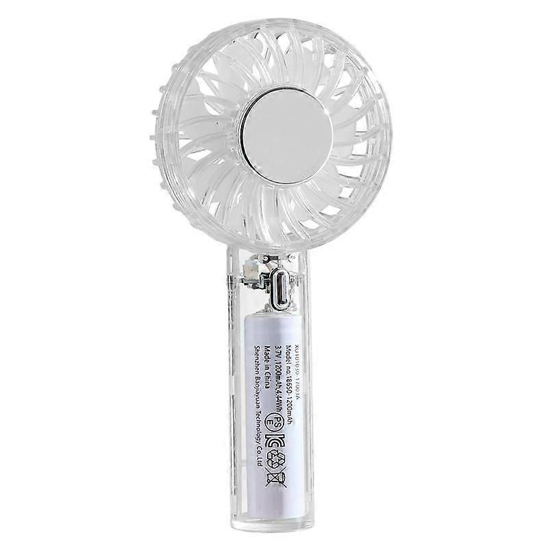 Transparent Handheld Fan