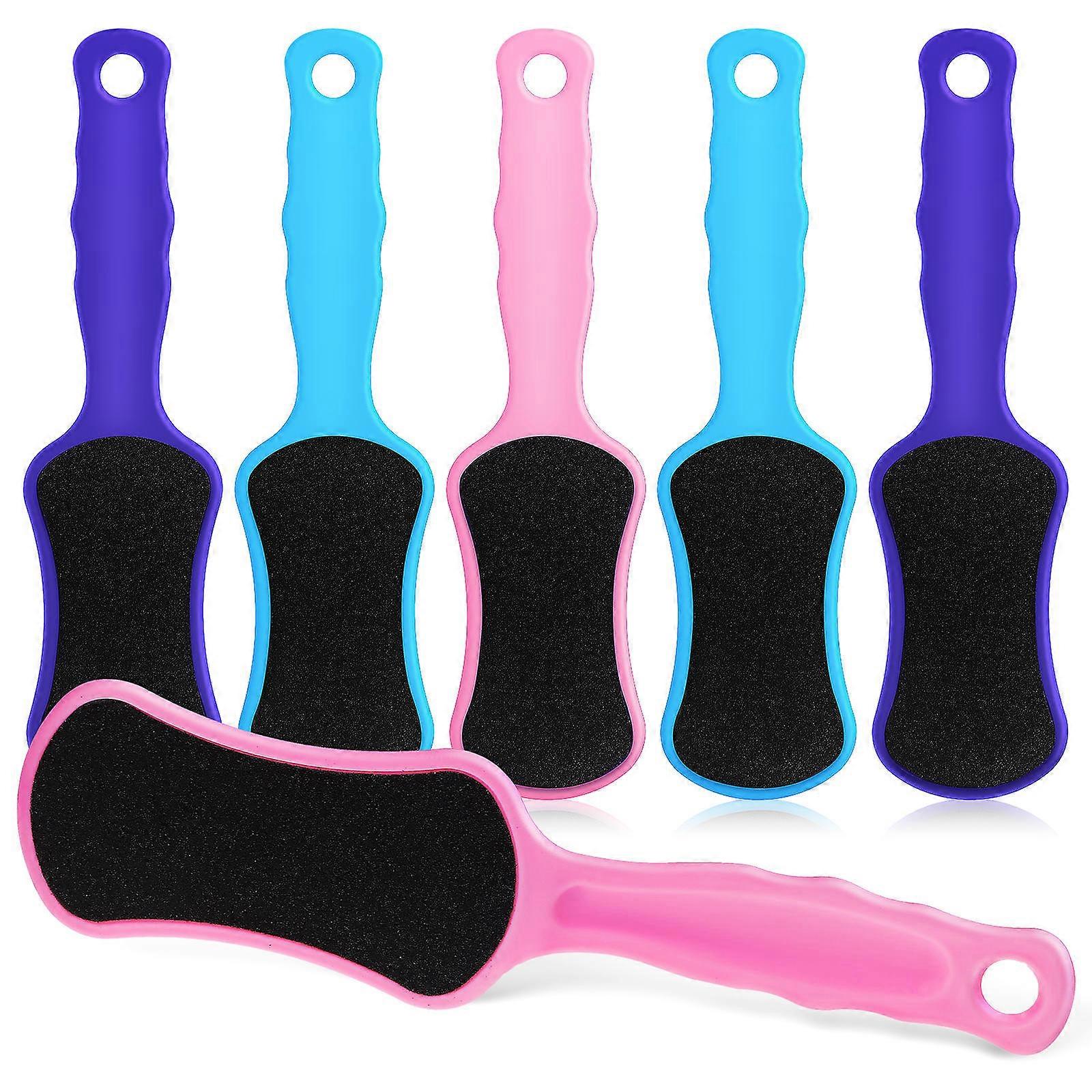Foot Exfoliating File Versatile Function for Foot Use 6Pcs Scrubber Set