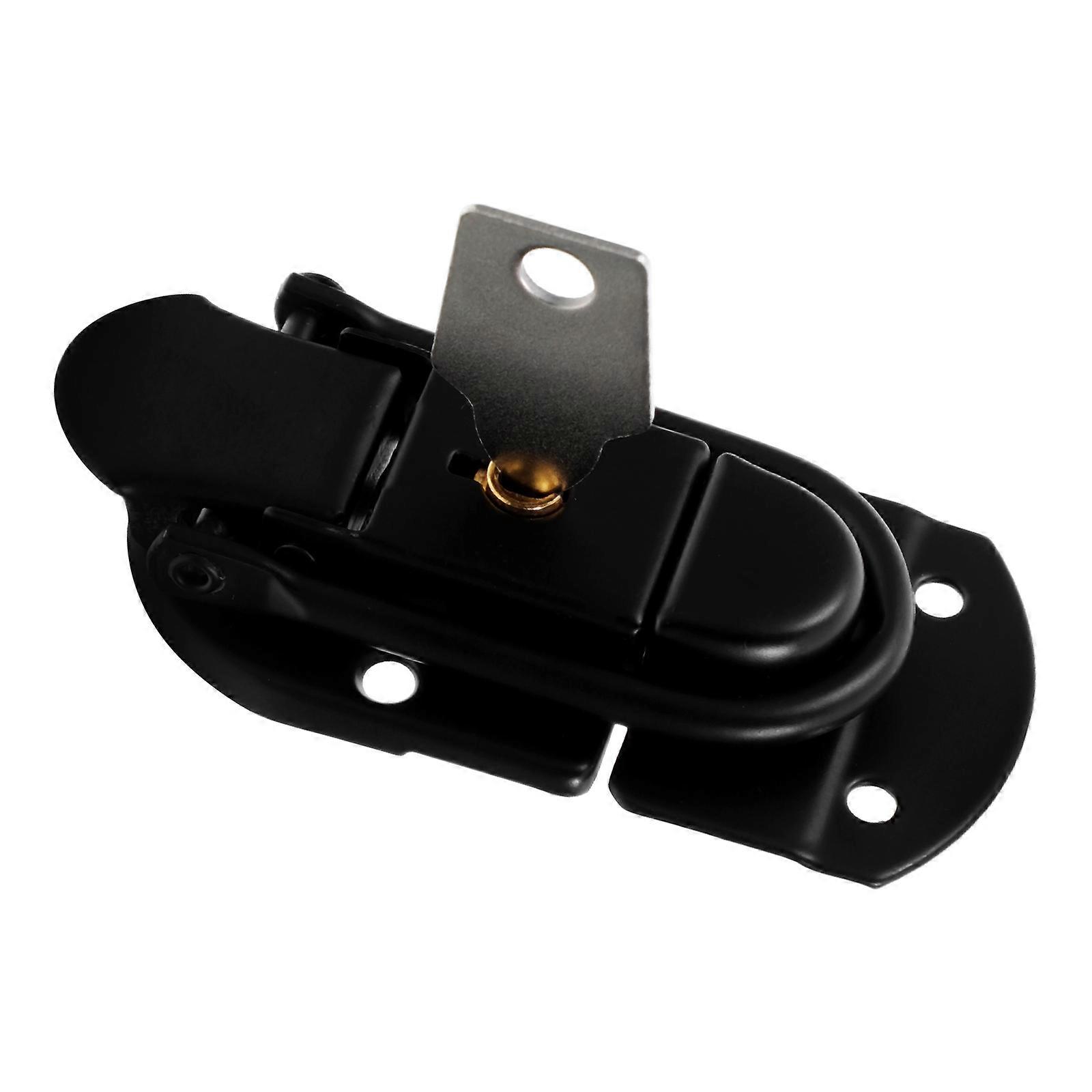 Toggle Latch for Suitcase Black Iron Secure and User Friendly