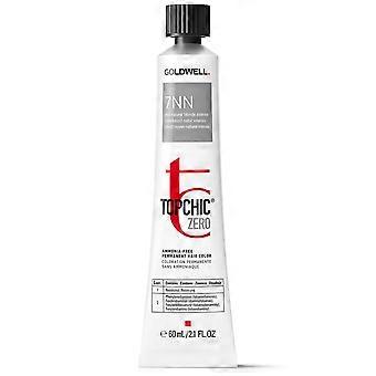 Goldwell TopChic Zero Ammonia-Free Permanent Hair Dye 7NN Mid Natural Blonde Intense 60 ml