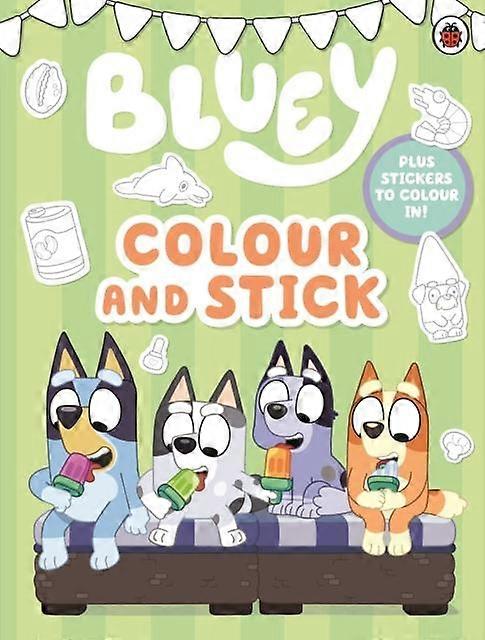 Bluey Colour And Stick - Bluey