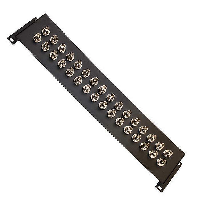Cablenet 32 Way Loaded BNC Recessed Patch Panel