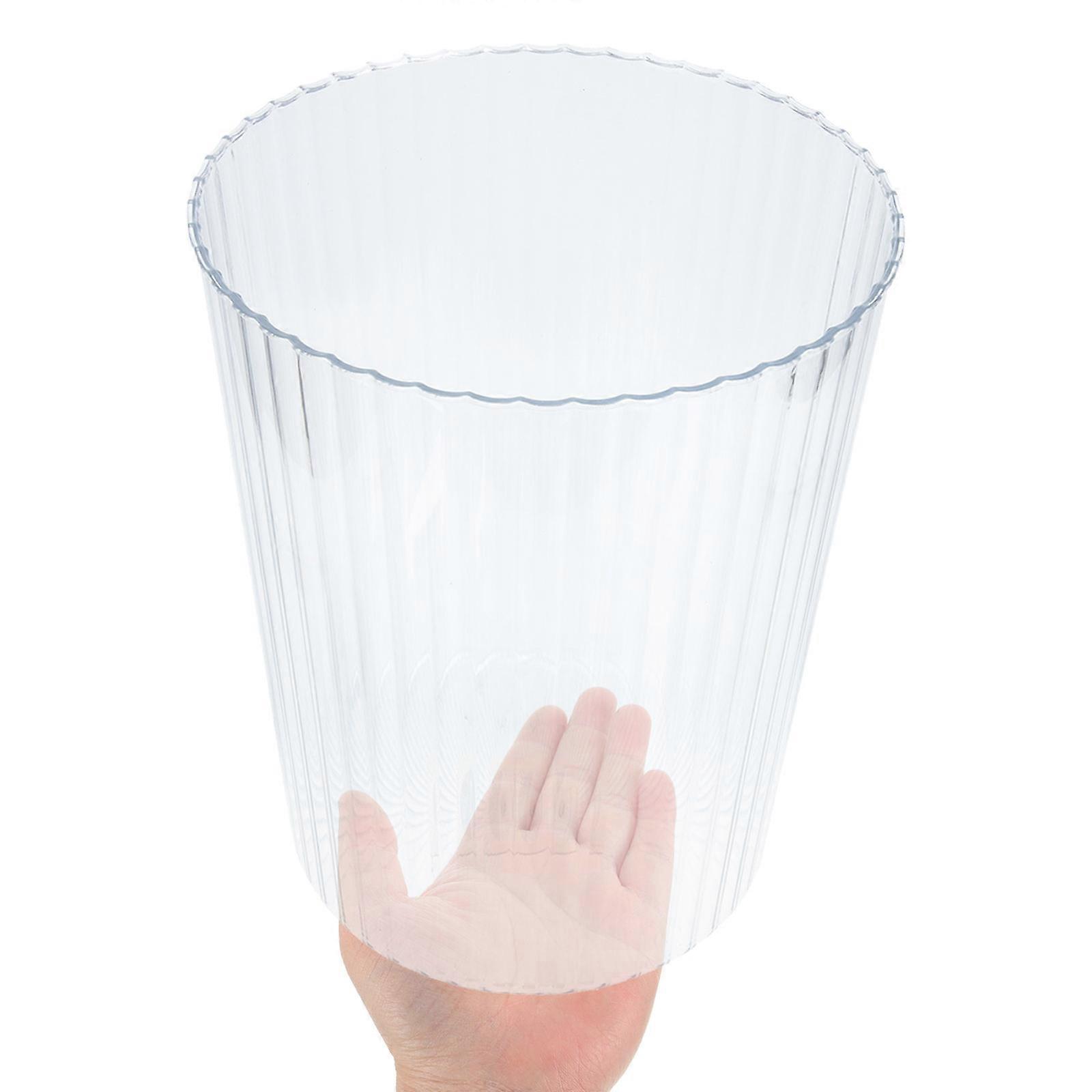 Transparent Trash Can for Storage Use Multi Function Practical Garbage Can