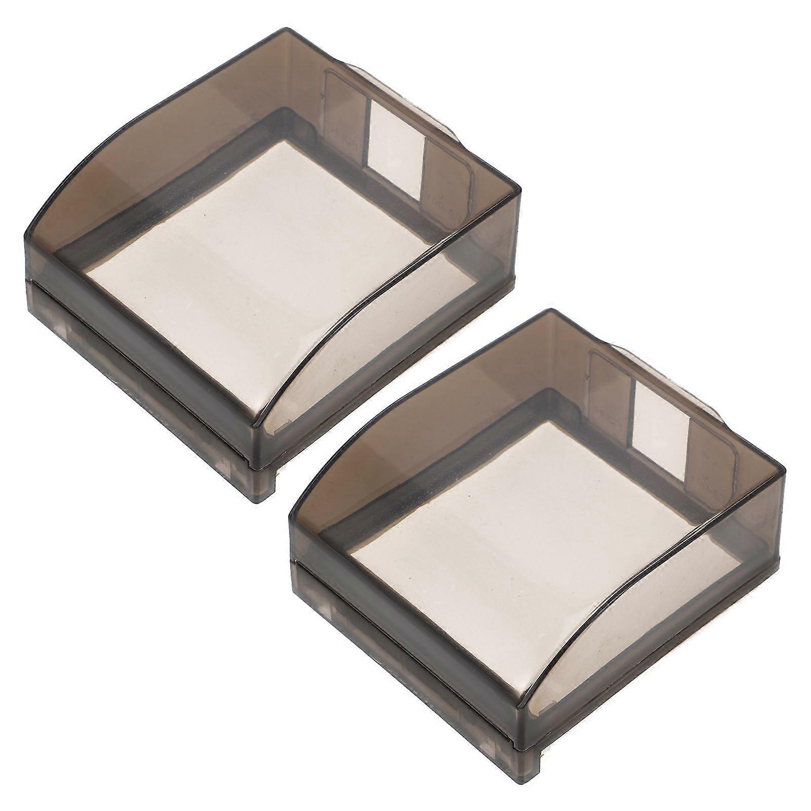 Self-Adhesive Socket Outlet Cover for Home 2Pcs Weatherproof Wall Protector
