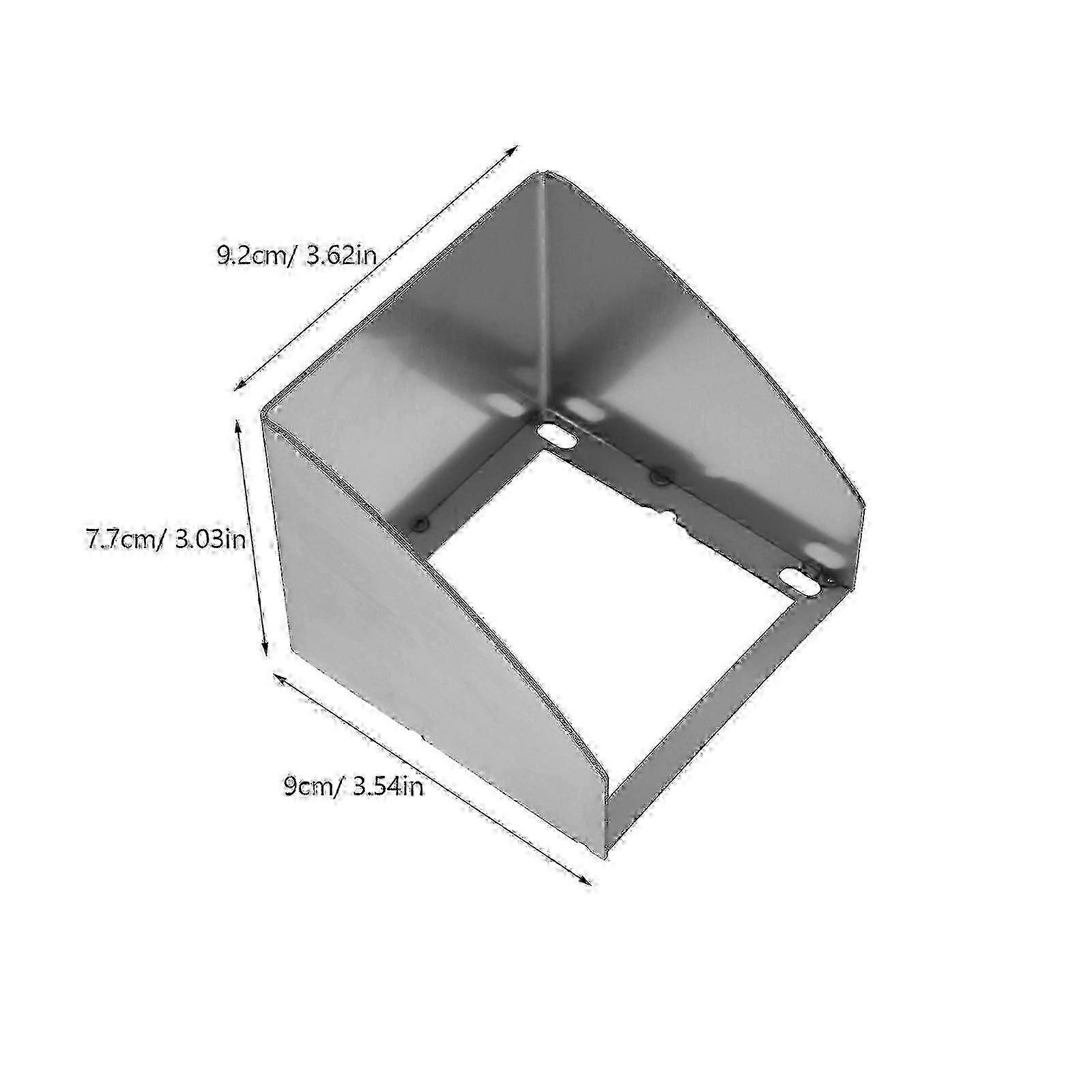 Outside Sockets Cover Waterproof Wall Switch Socket Protector Stainless Steel Switch Socket Cover