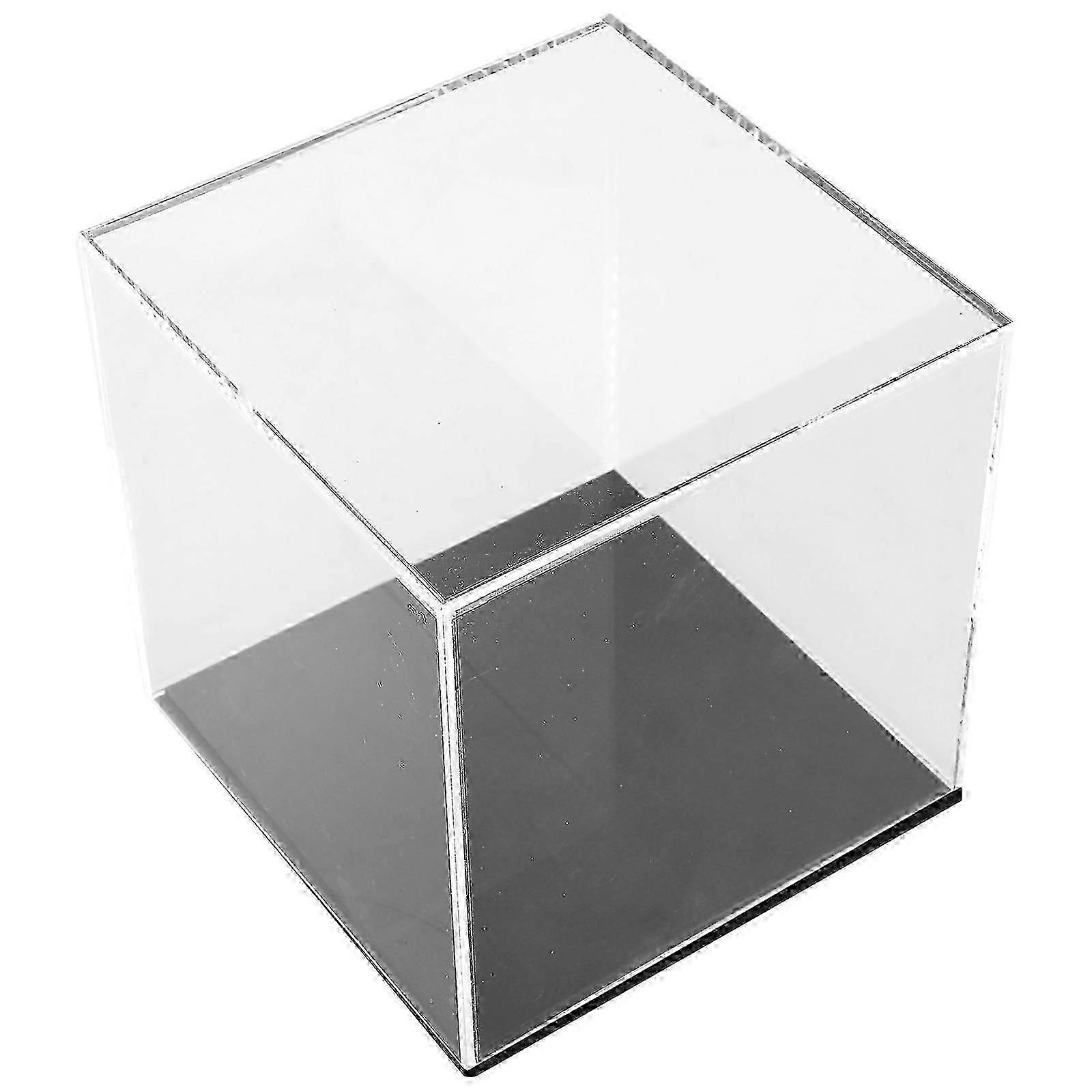 Transparent Baseball Display Cube Acrylic Case for Protection
