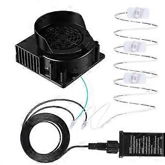 Inflatable Air Blower Replacement 12V 15A 2124CFM Fan Blower Motor With 3 LED Lig 97*94*65mm For Airblow Inflatables SH