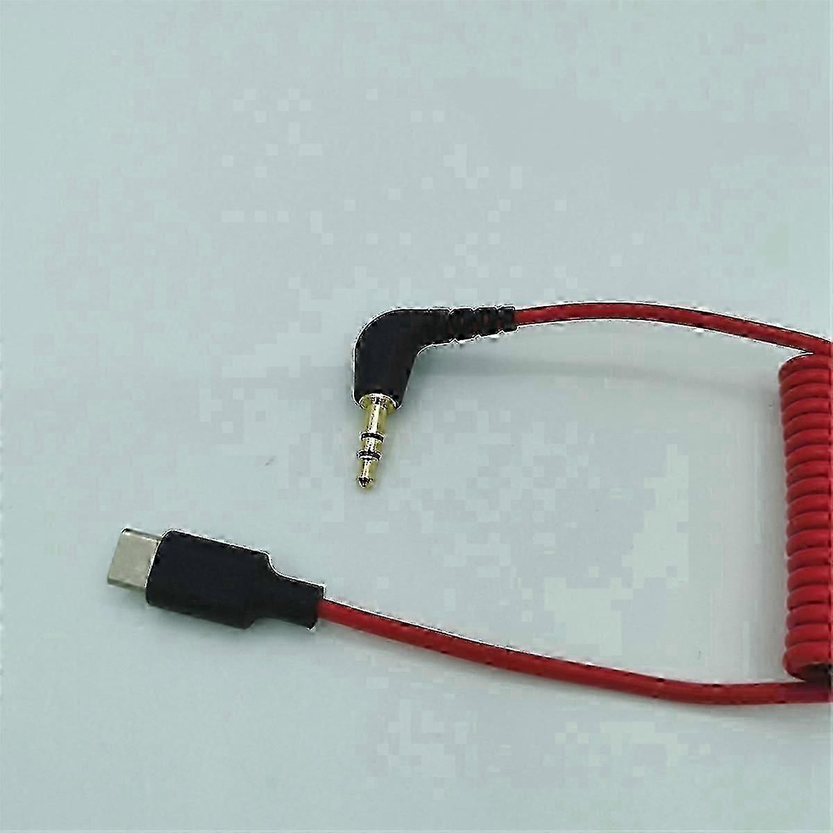 5mm adapter Compatible withRODE Wireless Go II, coiled cord