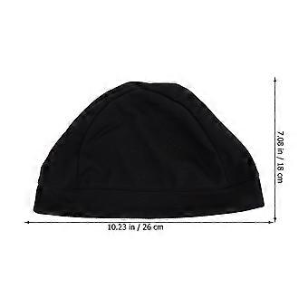 Windproof Cycling Sports Hat for Bicycle Use 6Pcs Black