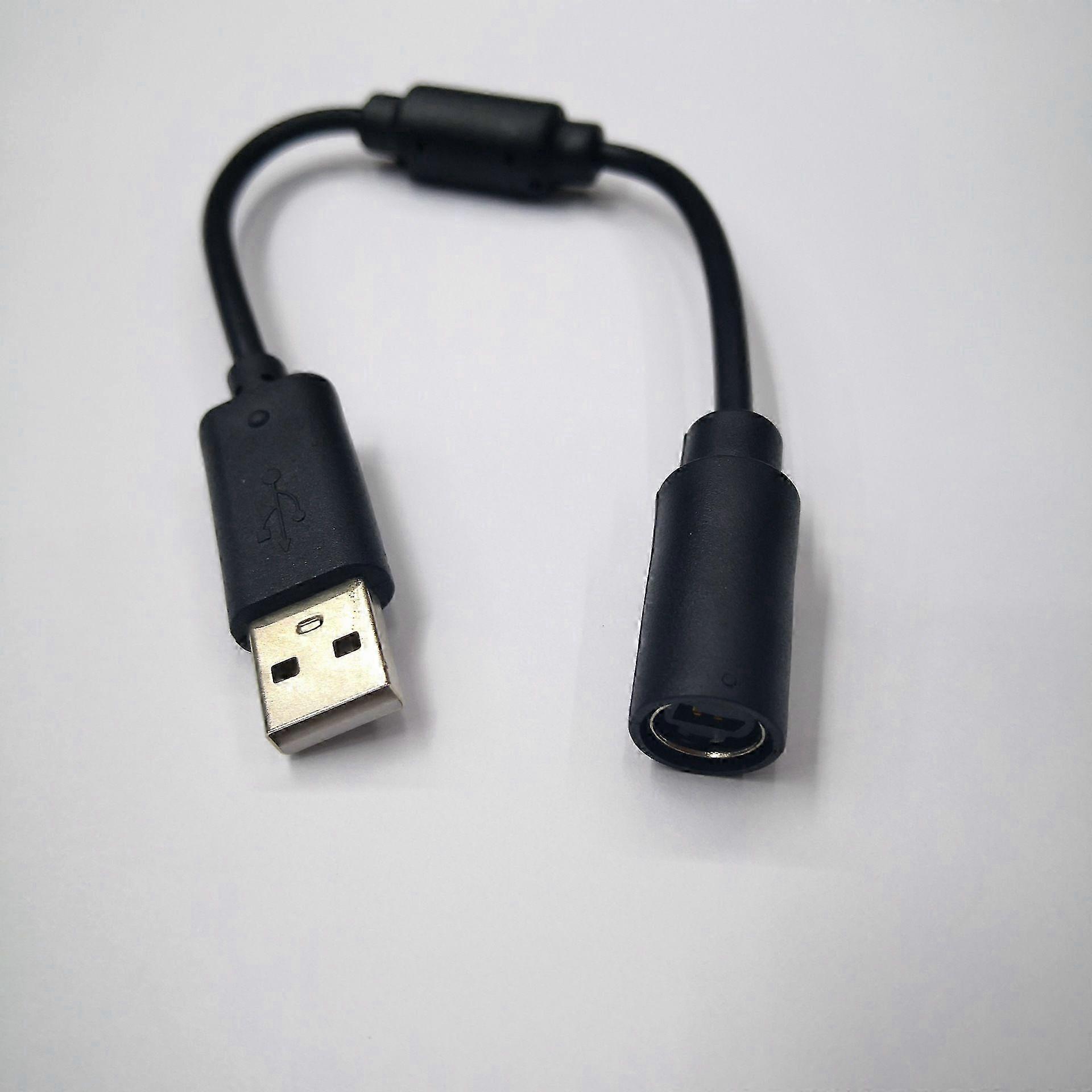 5pcs Replacement Dongle USB Breakaway Cable for Xbox 360 Wired Controllers