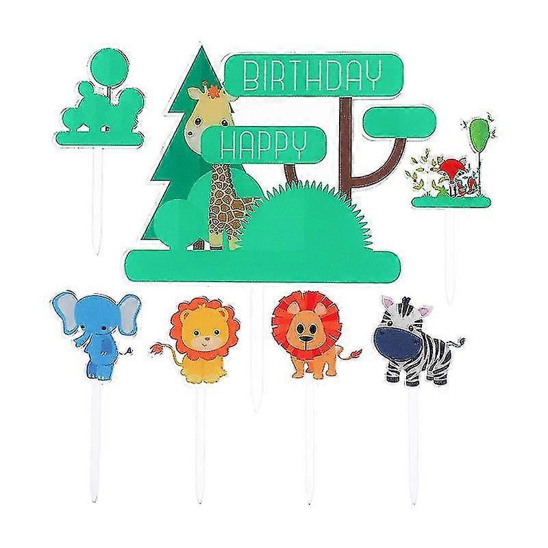 7pcs cake decorations , Cake Topper