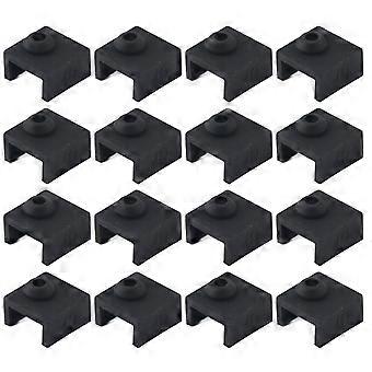 12 Stück Heizblockabdeckung Heizung Aluminiumkappe Silikon Sockenhülse 280 Hochtemperaturbeständig für MK7/8/9