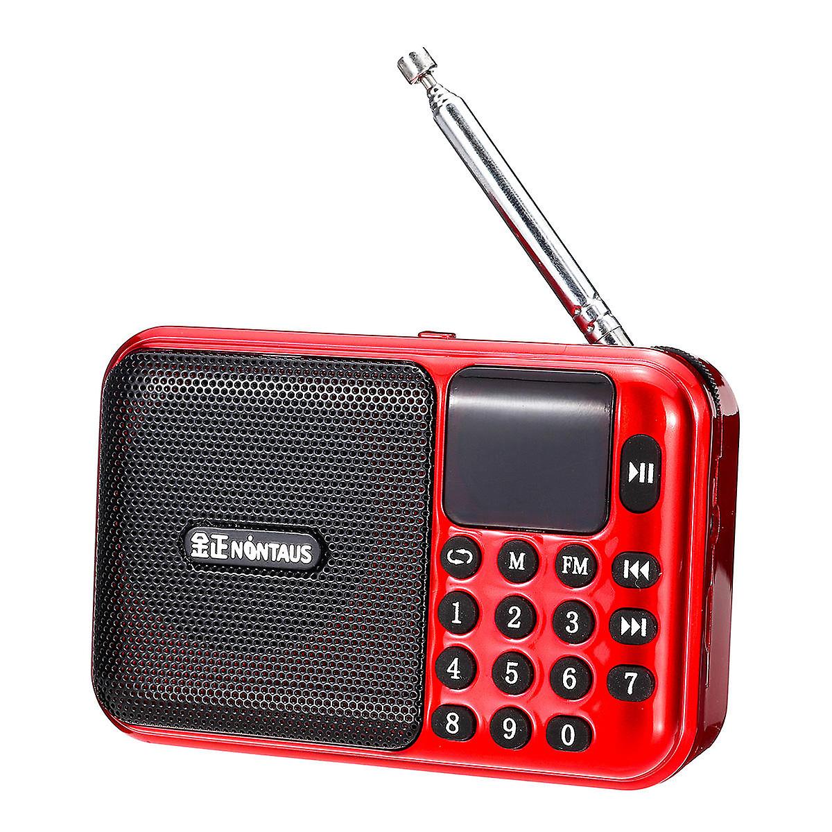5V 3w Portable Usb Radio Fm Mp3 Memory Card U-disk Speaker Player