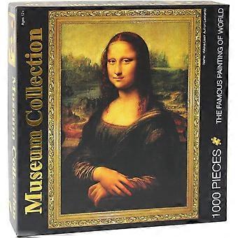 Mona Lisa by Leonardo da Vinci Jigsaw Puzzle 1000 Piece Puzzles for Adults Teens