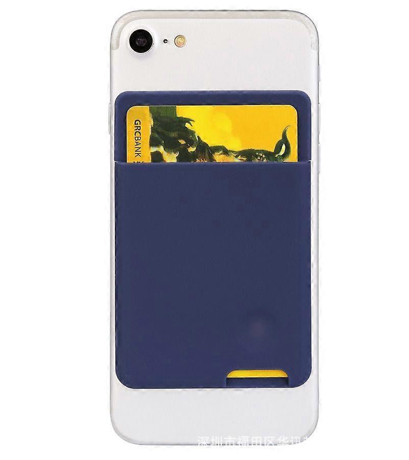 Dww Elasticated Mobile Phone Pouch - Blue Smartphone Case - Universal Document Wallet