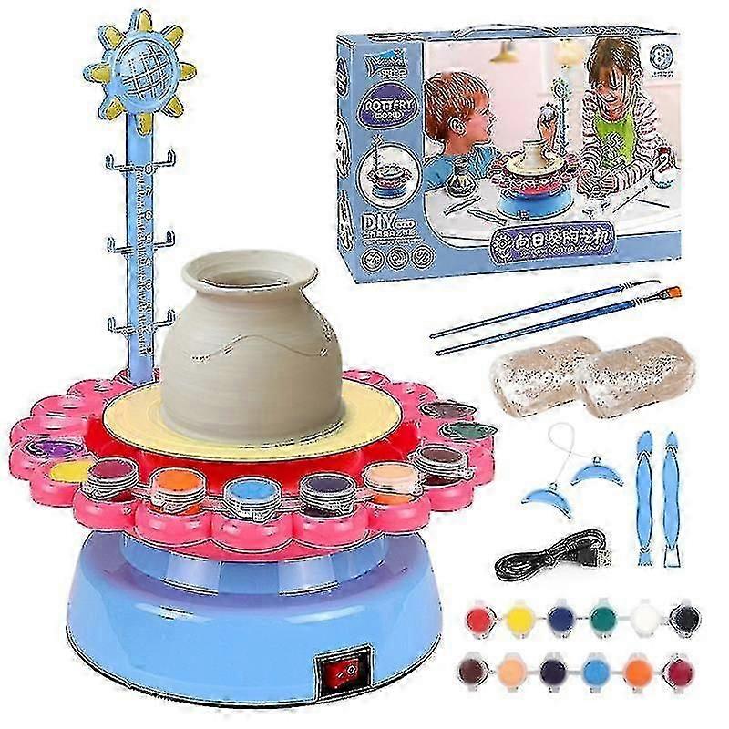 Children'S Pottery Wheel, Pottery Wheel Ceramic Machine