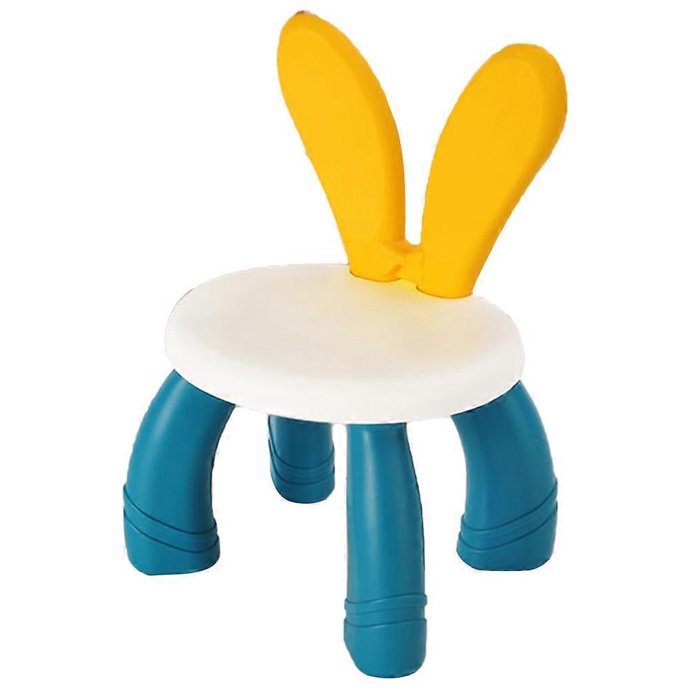 Plastic Children Stool Non-skid Stool Lightweight Kindergarten Learning Stool