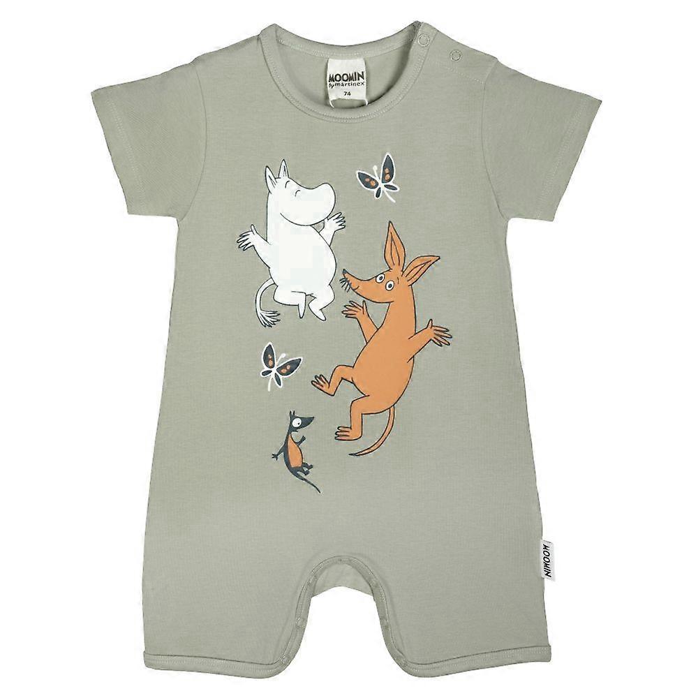 Mumin Ledighet-playsuit 2 ljusgrön
