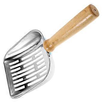 Cat Litter Scoop Stainless Steel Durable Non-Stick Poop Scooping Tool