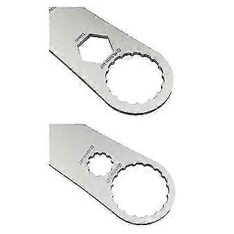 Multifunctionele sleutel Tool fiets trapas reparatie gereedschap voor BBR60 MT800 52 BB9000 FC25