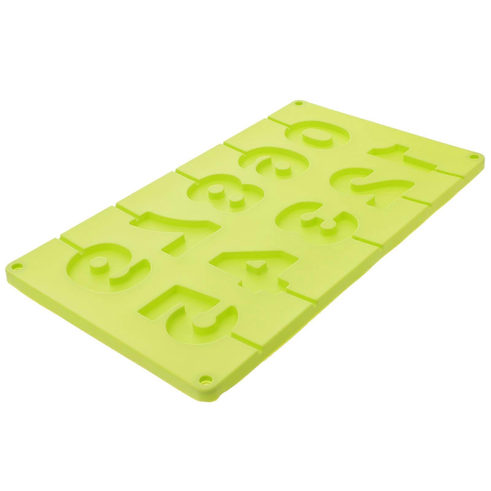 Arabic Numerals Candle Mold for Baking Cake