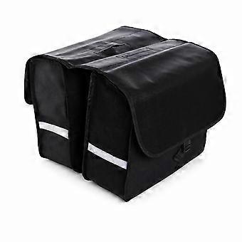 Rear Double Pannier Top Flap Cover Reinforced Material Bike Rear Pannier Bag