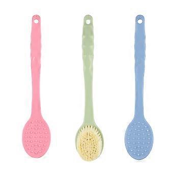 Bath Long Handle Brush for Body Cleaning 3Pcs Shower Scrubbers