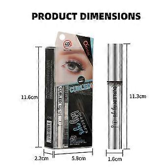 Natural 3D Fiber Lashes Mascara, Volume Eyelash Extension Grower, Waterproof Mascara Black Volume and Length, Mascara Waterproof Smudge Proof