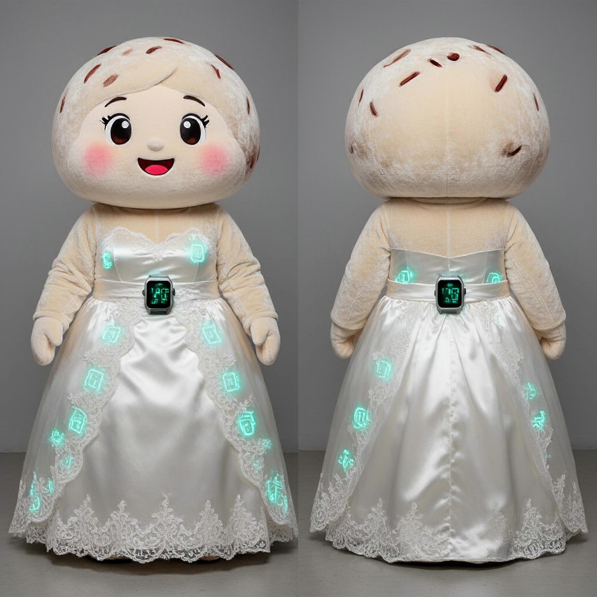 MASTICOT Ivory Rounded Meatballs Mascot