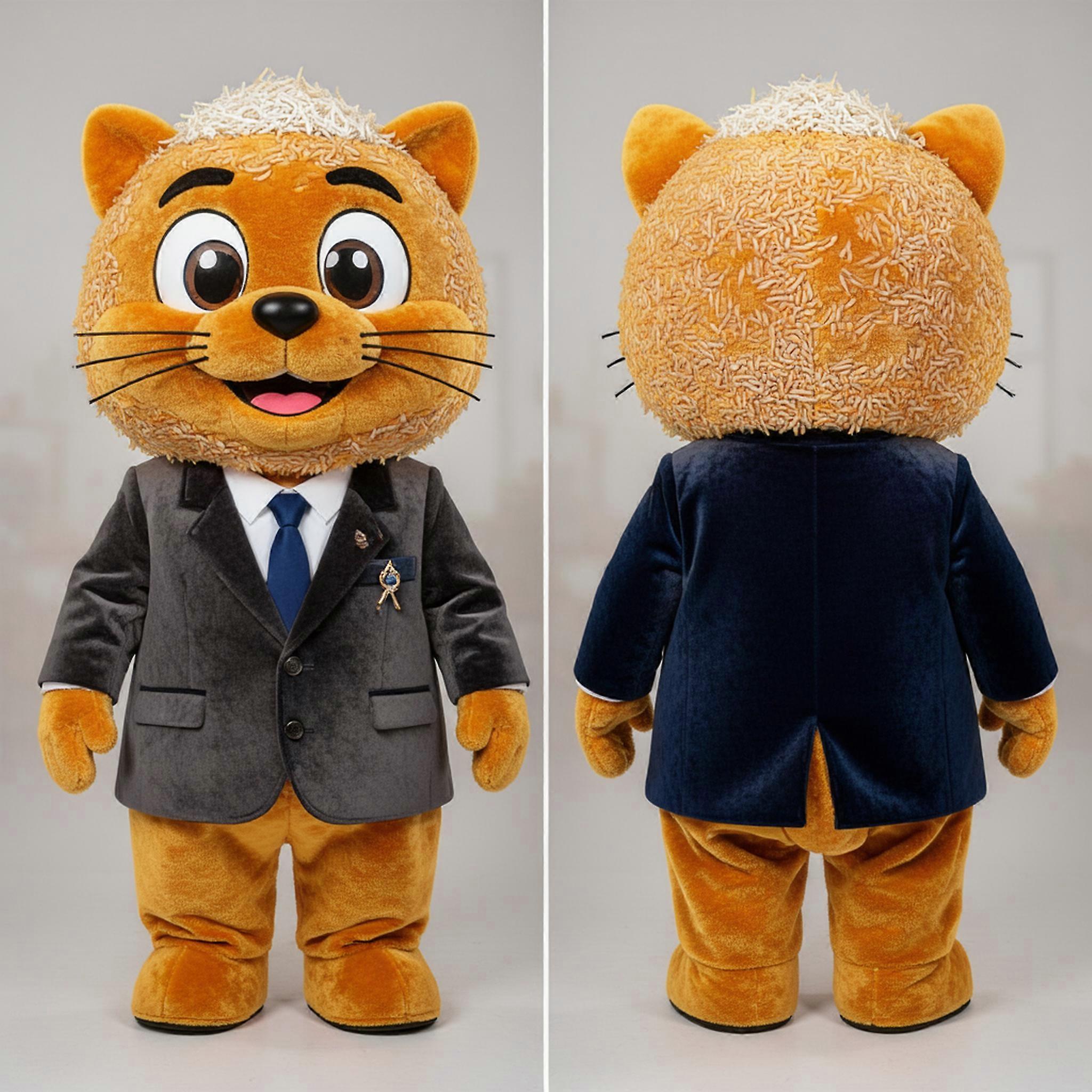 MASTICOT Saffron Padded Biryani Mascot