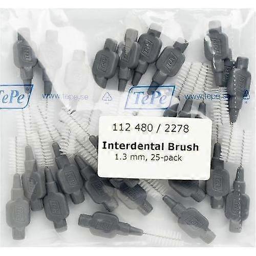 Interdental Brush Normal (1.3 mm gray 25 pcs) - Interdental brushes