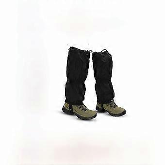 Men Women Waterproof Leg Gaiters Windproof Anti-Sand Trekking Boots Covers Anti-Snow Foot Cover Outdoor