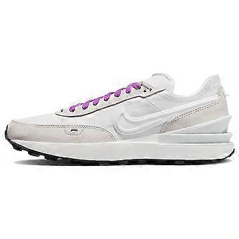 Zapatillas casuales bajas Nike Waffle One SE, resistentes a la abrasión y transpirables, para hombre, color blanco y morado (DV0810-002)