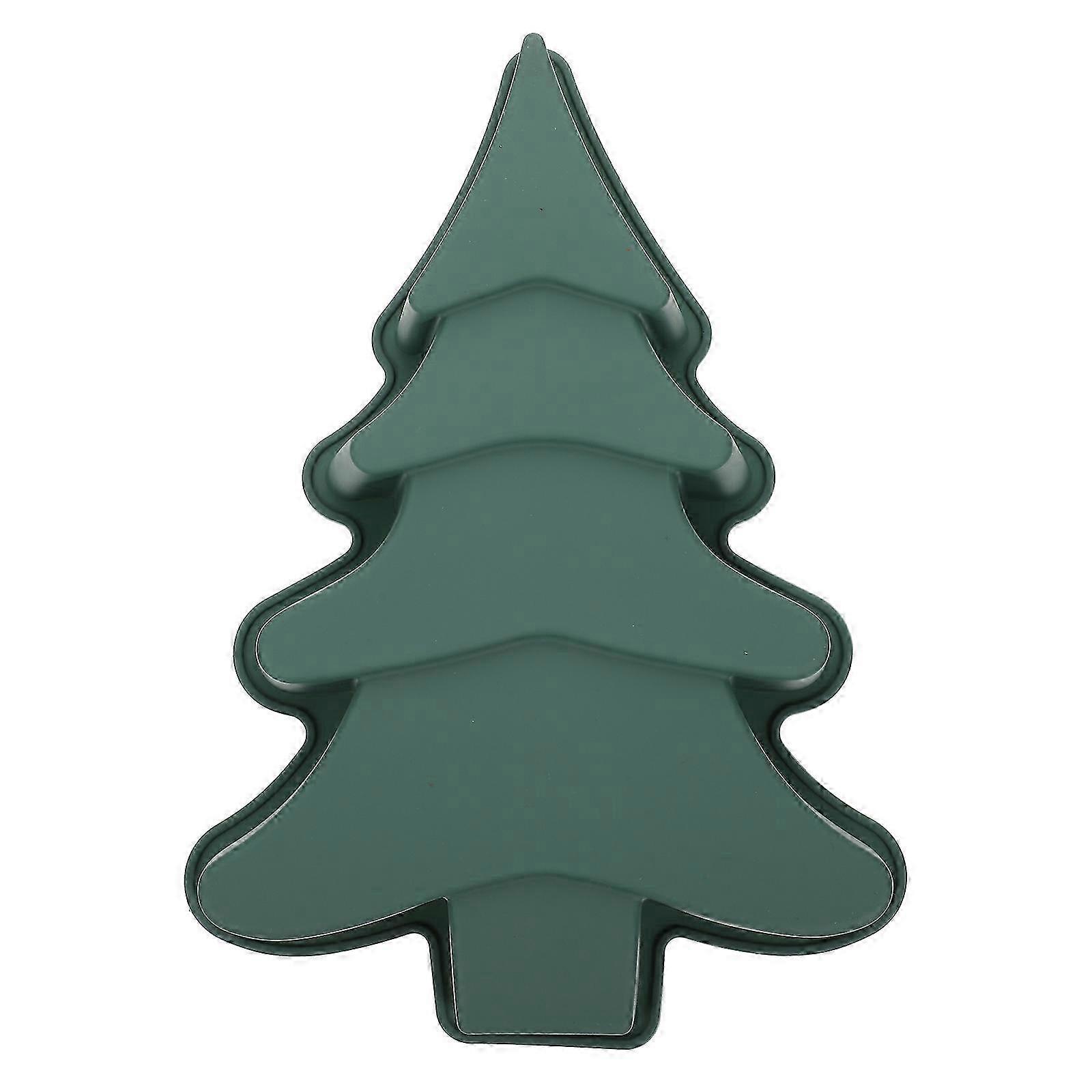 Festive Tree-Shaped Baking Mold