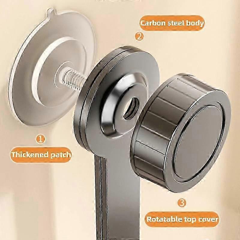 Suction-Mount Rotating Chopping Board Rack