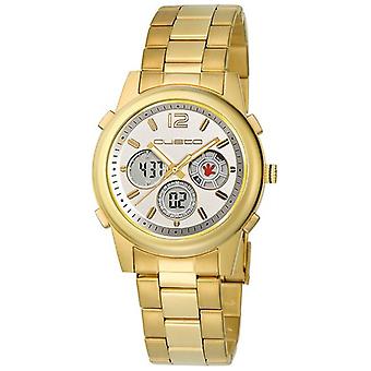 Custo on time starlight Quartz Analog Woman Watch with Stainless Steel Bracelet in Gold Plated CU053203