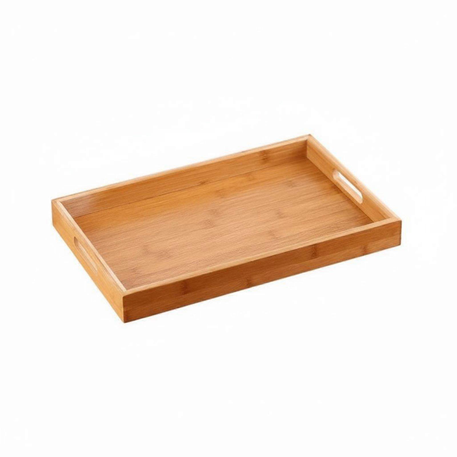 Rectangular Bamboo Tray Japanese and design Tableware Natural artistic Serving