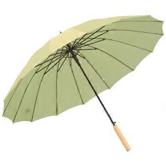 Large Outdoor Umbrella with Weatherproof Double Canopy, Japanese Style Wooden Handle, Oversized Design